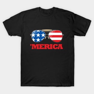 'Merica Sunglasses T-Shirt